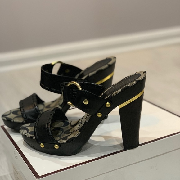 COACH platform sandals - Picture 6 of 6